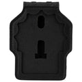 Tt Tytx Nypd Shield Badge Holder, New Jersey Police Badge Holder, Patrol Officer Belt Clip Badge Holder With Universal Round Nec