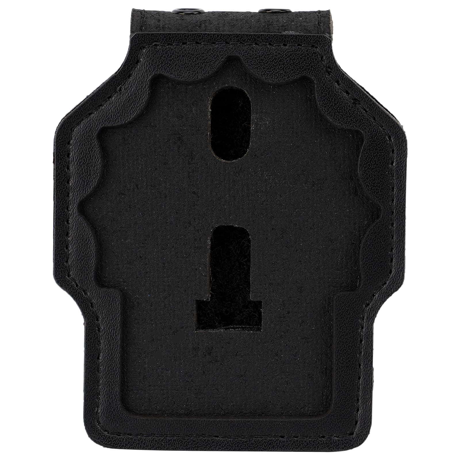 Tt Tytx Nypd Shield Badge Holder, New Jersey Police Badge Holder, Patrol Officer Belt Clip Badge Holder With Universal Round Nec