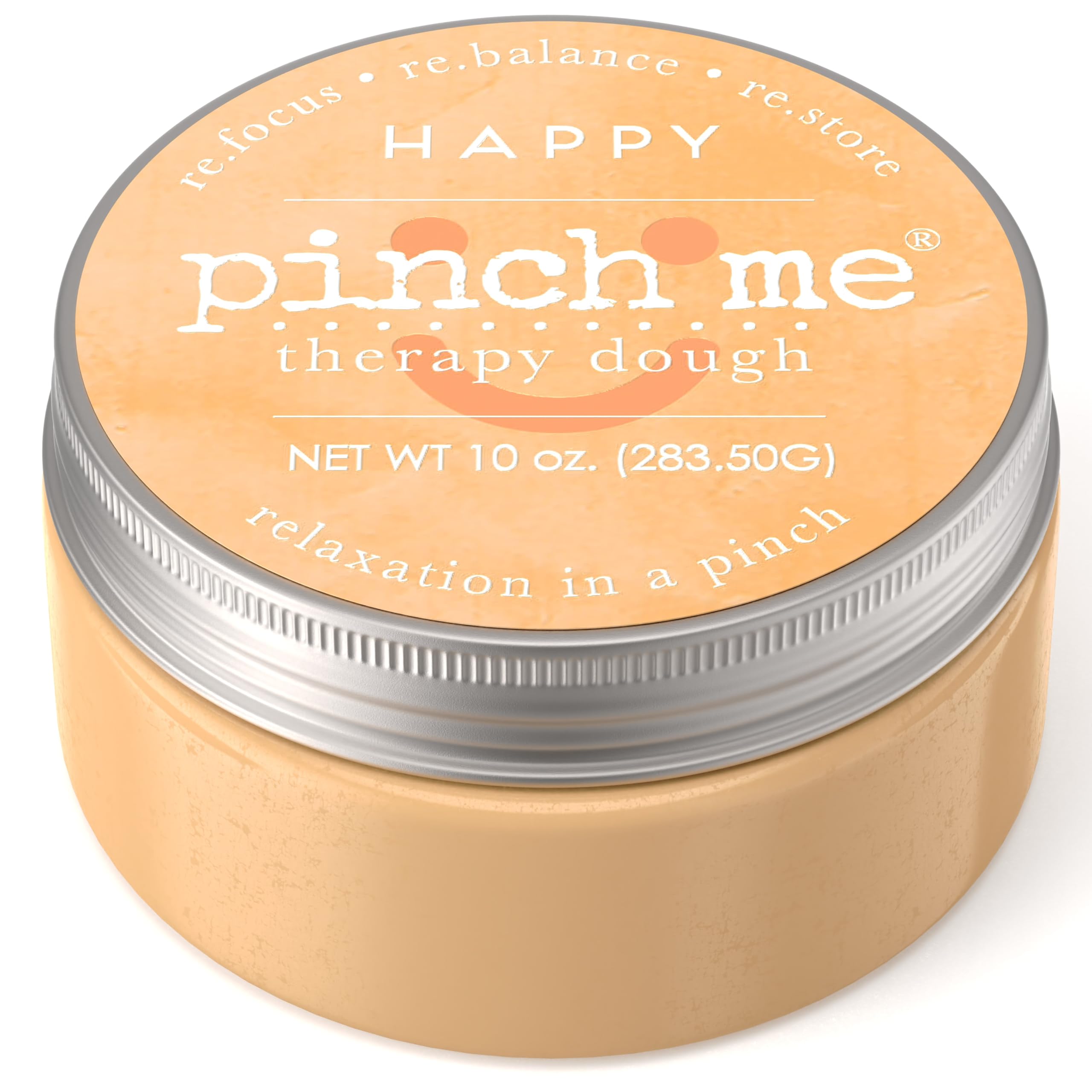 Pinch Me Therapy Dough - Holistic Aromatherapy Stress Relieving Putty - 10 Ounce Happy Scent