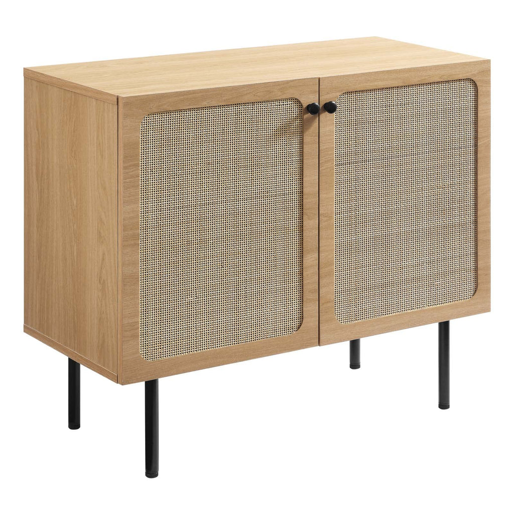 Modway Eei-6200-Oak Chaucer Accent Cabinet, Oak