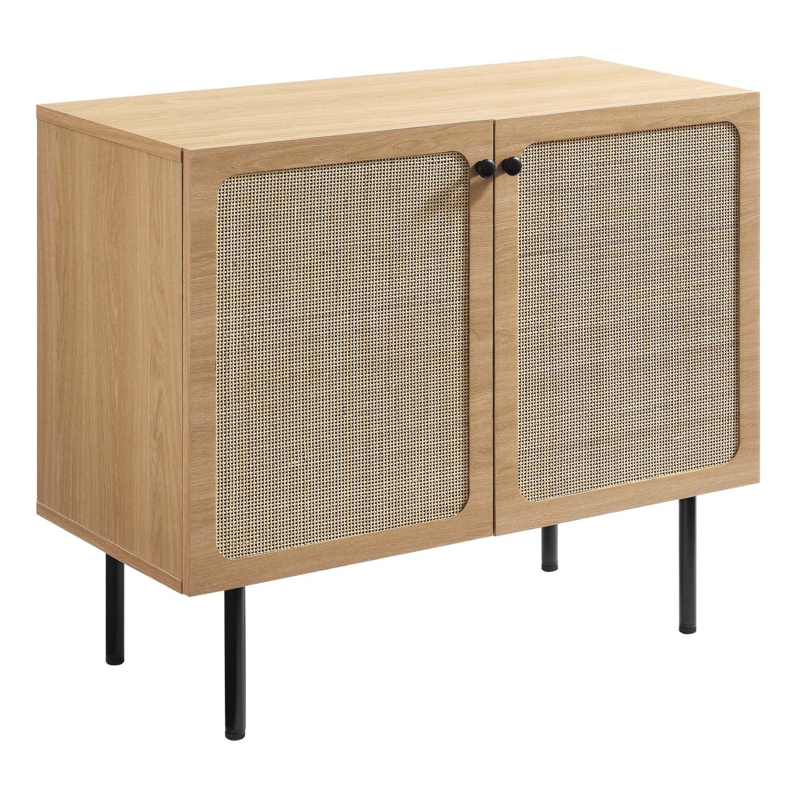 Modway Eei-6200-Oak Chaucer Accent Cabinet, Oak