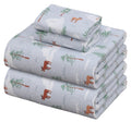 Zoyer Flannel Sheets California King Size - Soft & Comfy Deep Pocket Cotton Flannel Bedding, Fitted Up To 16', Double Brushed C