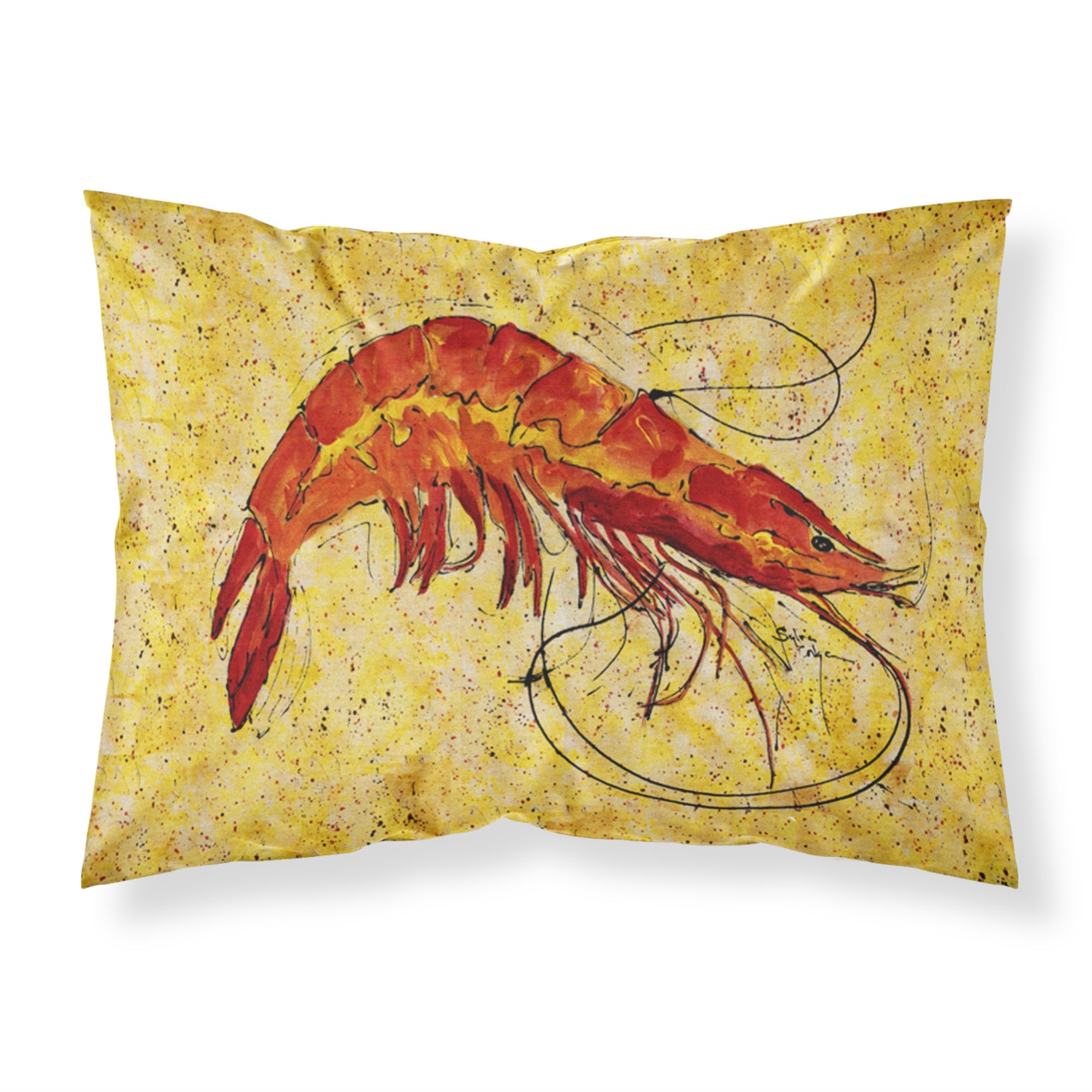 Caroline'S Treasures Shrimp Pillowcase