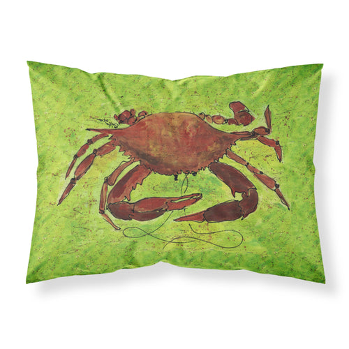'Caroline'S Treasures 8127Pillowcase Crab Moisture Wicking Fabric Standard Pillowcase, Large, Multicolor'