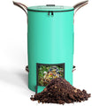 SPONDWILD Compost Bin Outdoor - 43 Gallon Breathable Thickened Reusable Garden Yard Waste Bags, Composting Bin for Outside Garde