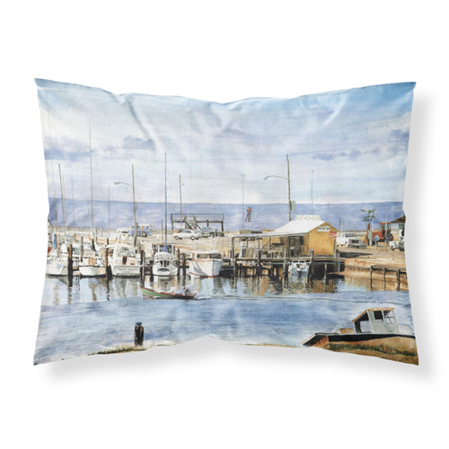 'Caroline'S Treasures 8129Pillowcase The Pass Bait Shop Moisture Wicking Fabric Standard Pillowcase, Large, Multicolor'