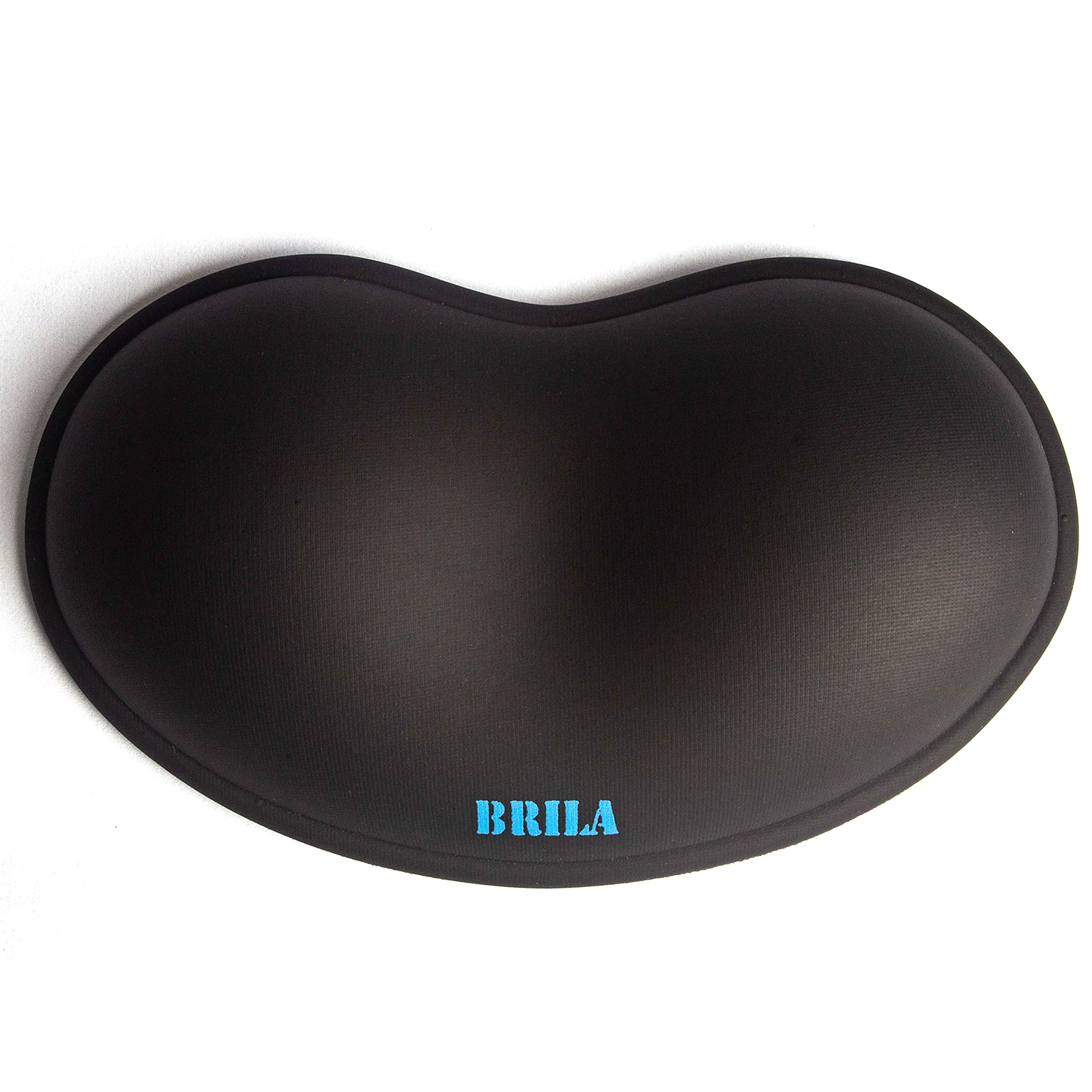 Brila Ergonomic Silicone Mouse Wrist Rest, Cooling Silica Gel Pu Leather Mouse Wrist Support Pad For Office Work And Laptop Comp