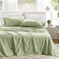 Comfort Spaces 100% Cotton Sheets Twin Xl, Breathable & Soft Cotton Sheets, Naturally Cool Cotton Bed Sheets With 12' Elastic P