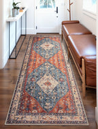 SERISSA Runner Rug Tribal Medallion/Multi Polyester 2x6