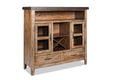 Intercon Taos 55" x 18" x 52" Pantry with 2 Drawers and Shelves, Canyon Brown Sideboard, Multi