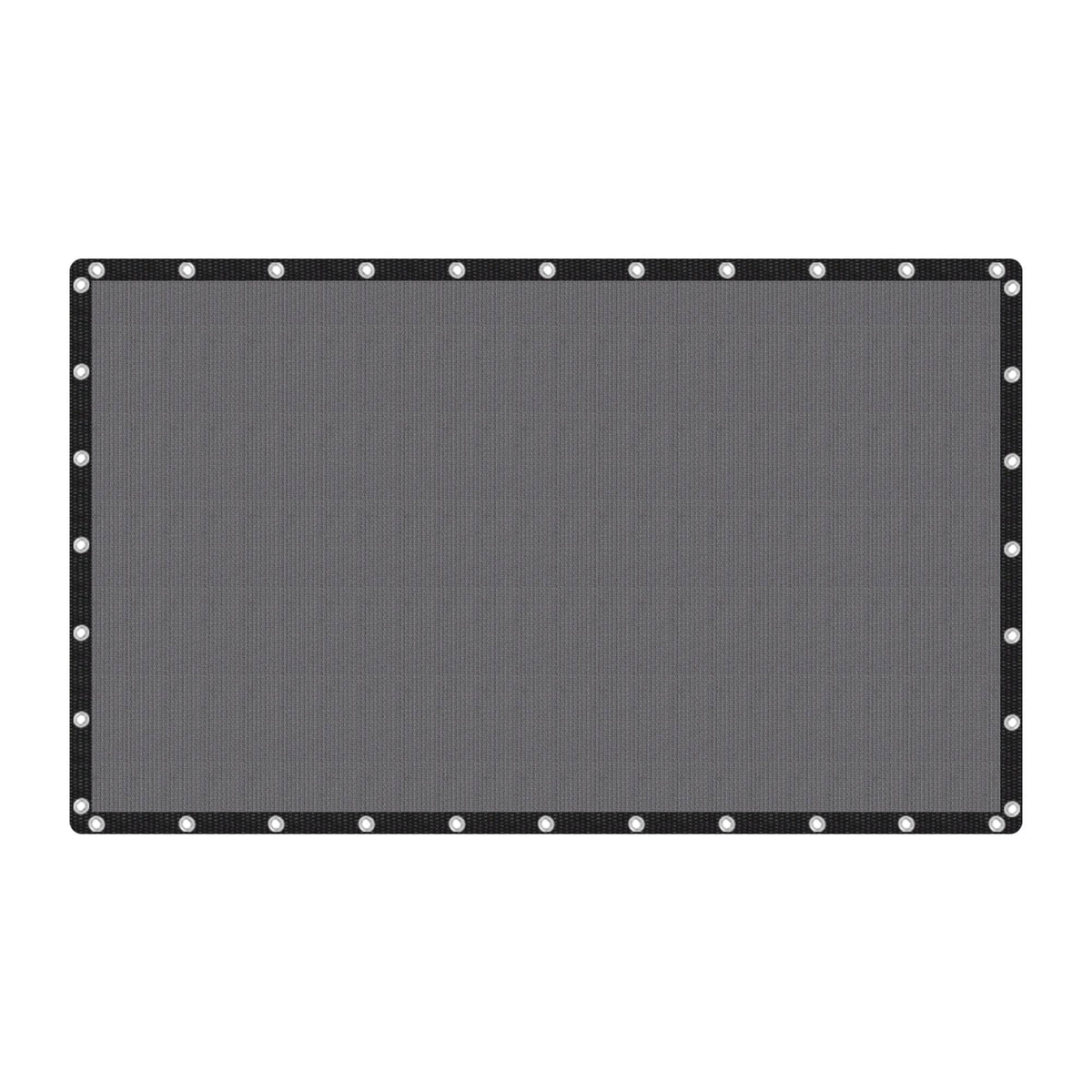 Vicllax Shade Fabric Sun Shade Cloth Privacy Screen With Grommets For Patio Garden Pergola Cover Canopy 12X20 Ft, Grey