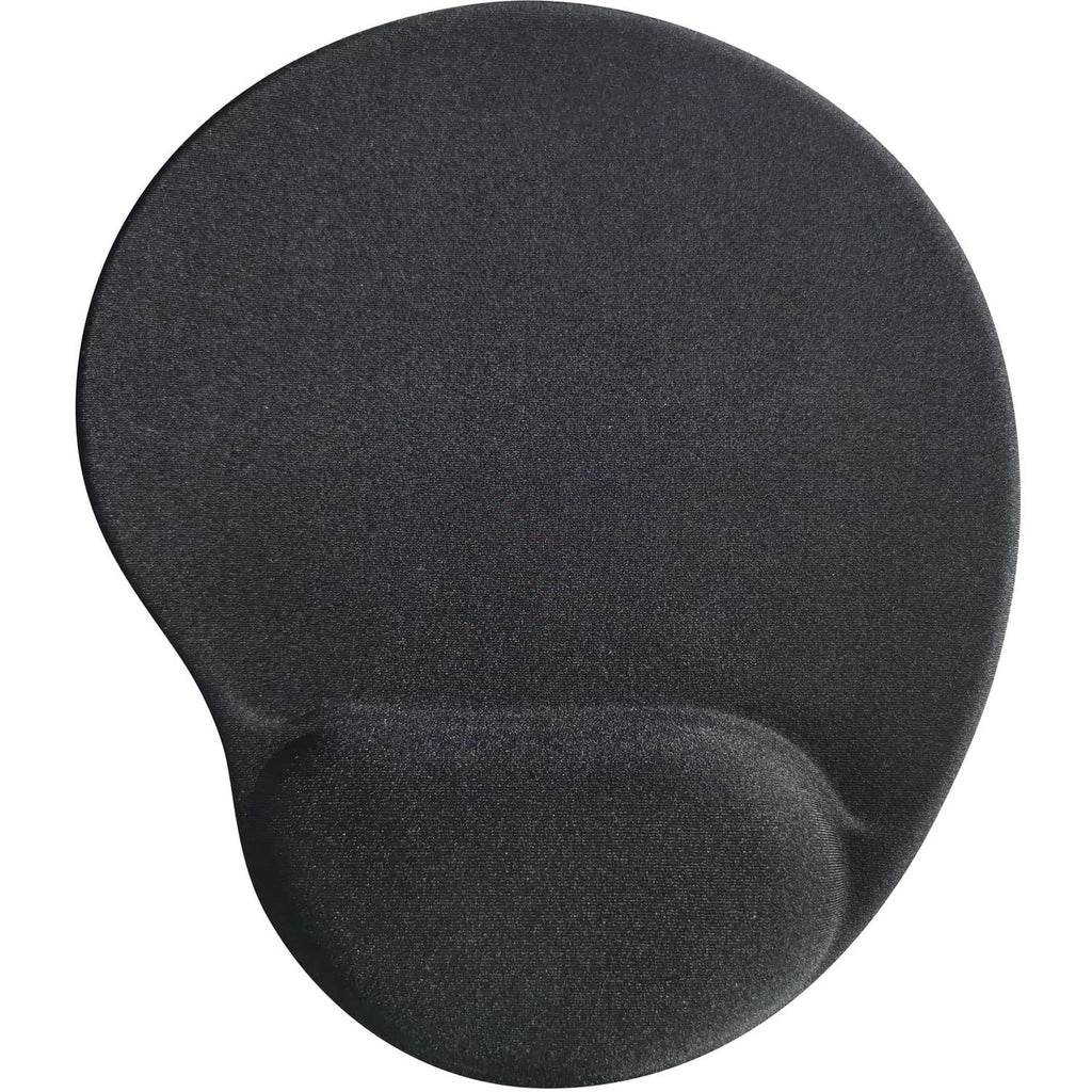 Compucessory 55151 Gel Mouse Pad, Wrist Rest, 9-Inch X10-Inch X1-Inch , Black