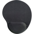 Compucessory 55151 Gel Mouse Pad, Wrist Rest, 9-Inch X10-Inch X1-Inch , Black