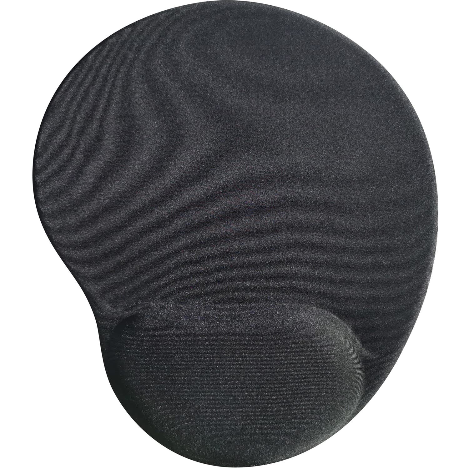 Compucessory 55151 Gel Mouse Pad, Wrist Rest, 9-Inch X10-Inch X1-Inch , Black