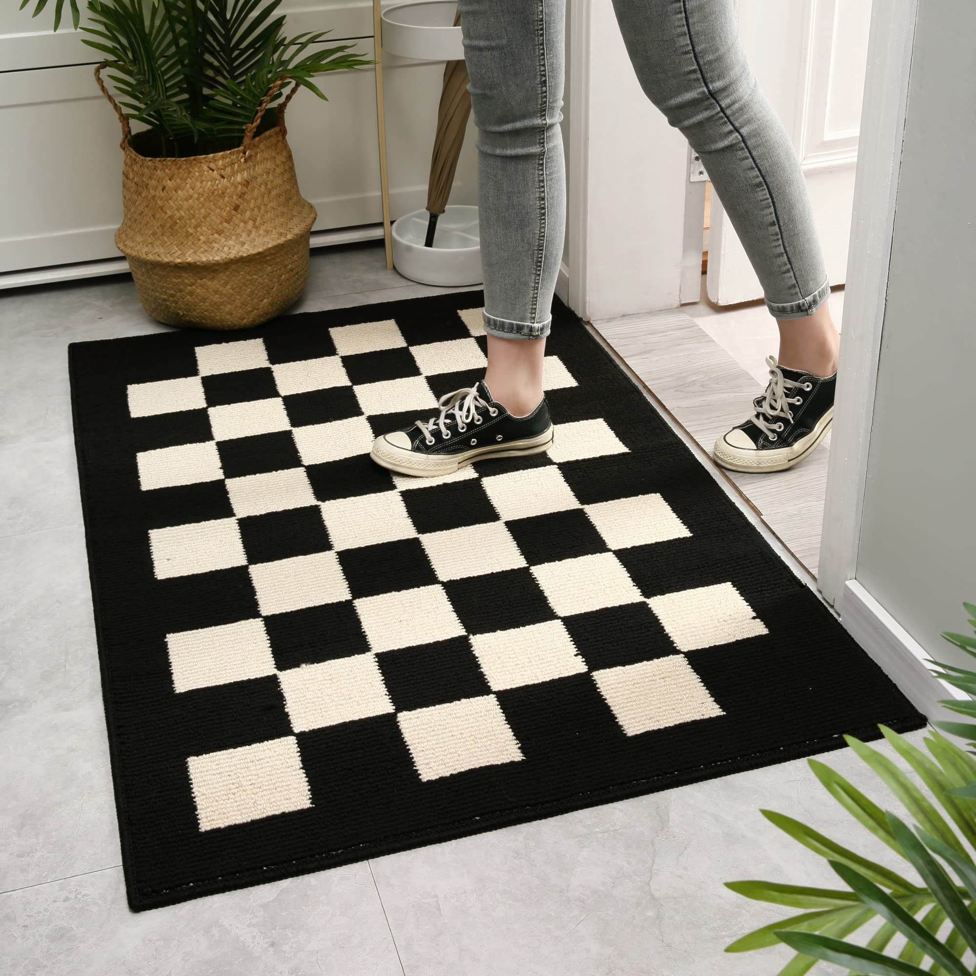 Granny Says Indoor Doormat, 24 ' X 36 ',Non-Slip Front Door Mats, Outdoor Welcome Mat Washable, Low Profile Indoor Door Mats F