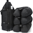 Leader Accessories Heavy Duty Sand Bags For Canopy Tent, Canopy Weights Bags Set Of 4, Huge Capacity Sandbags For Sun Shelter Ca