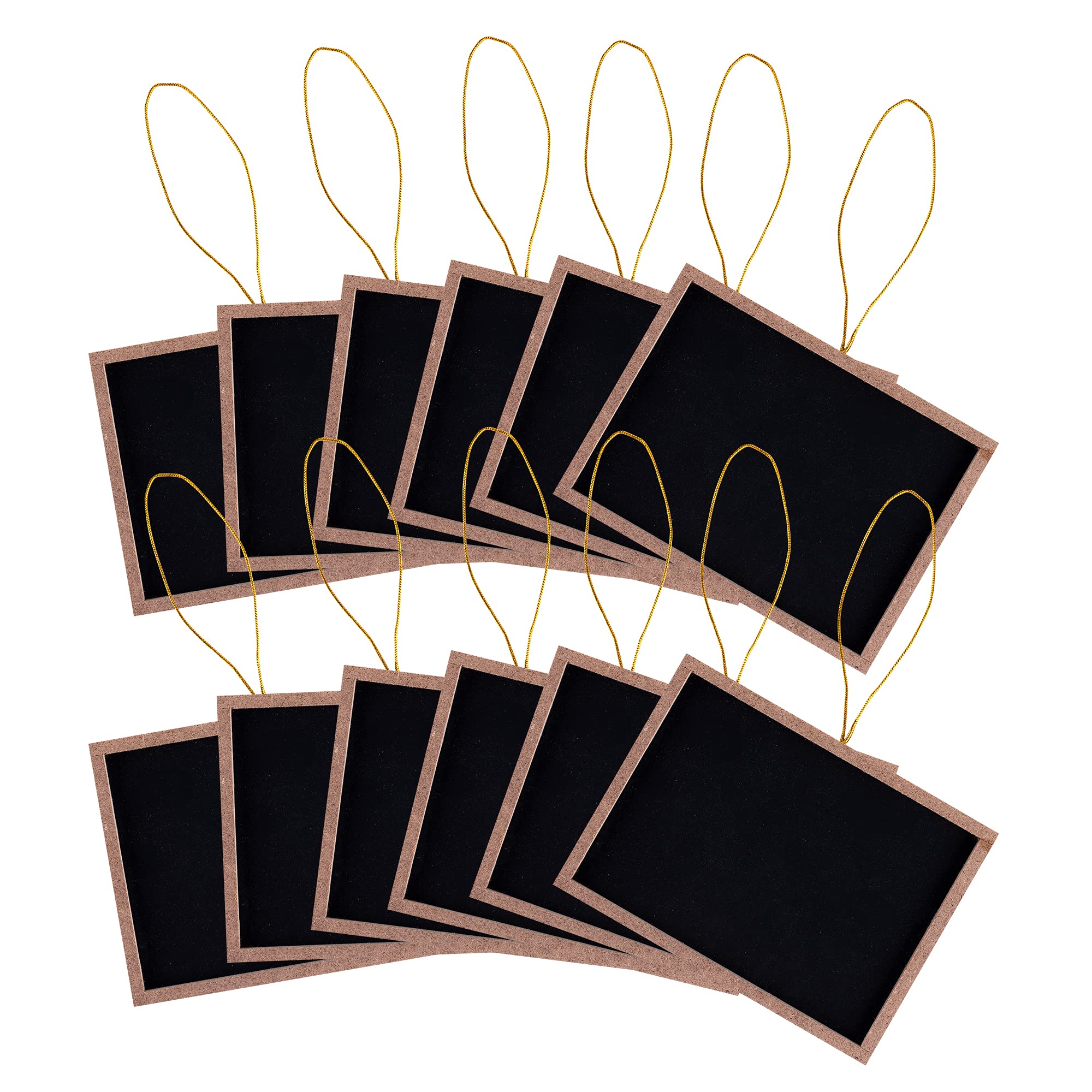 Super Z Outlet Mini 3' X 4' Wooden Frame Rectangle Hanging Chalk Blackboard For Arts & Crafts, Table Numbering, Party Favors (