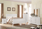 Acme Louis Philippe Full Bed in White