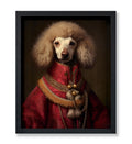 Poster Master Aristocratic Poodle Poster - Dog Print - Renaissance Art - Dog Breed Art - Gift for Men, Women & Animal Lover - Fu