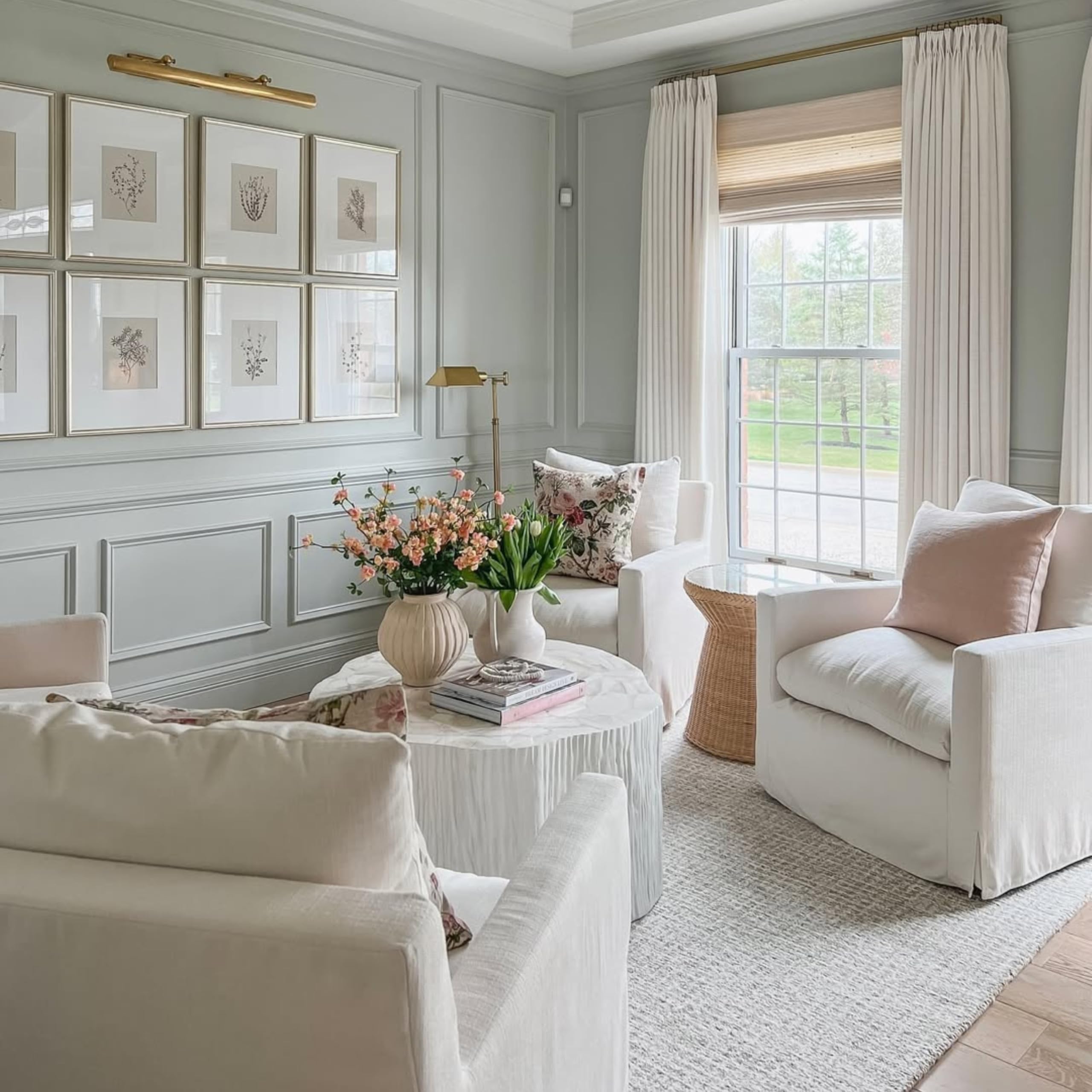 Twopages Liz Linen Curtain Custom Linen Drapery Panel For Living Room Bedroom Patio Door,1 Panel