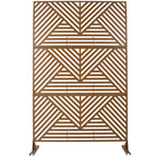 Freestanding Outdoor & Indoor Freestanding Metal Privacy Screen
