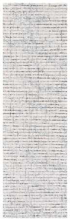 Safavieh Abstract Collection Runner Rug - 2'3'' X 6', Grey & Ivory, Handmade Wool, Ideal For High Traffic Areas In Living Room,