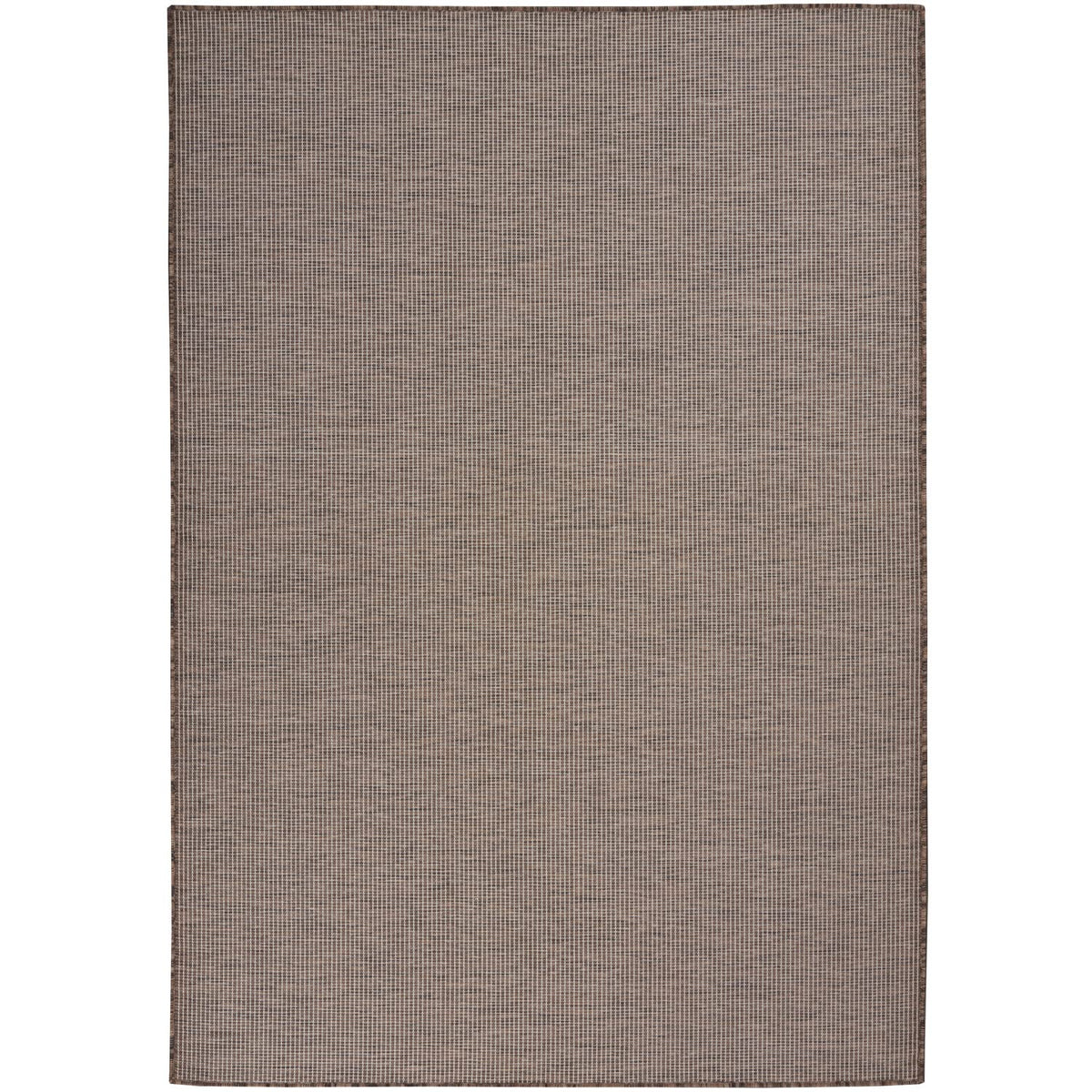 Nourison Positano Indoor-Outdoor Natural 4' X 6' Area Rug, Easy Cleaning, Non Shedding, Bed Room, Living Room, Dining Room, Back