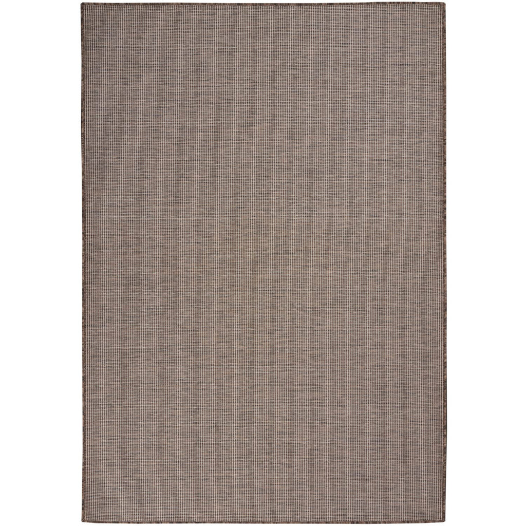 Nourison Positano Indoor/Outdoor Natural 5' X 7' Area Rug, Easy Cleaning, Non Shedding, Bed Room, Living Room, Dining Room, Backyard, Deck, Patio (5X7)
