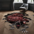 KatchOn, 3D Halloween Floor Decals - Large, 36 X 24 Inch | 3D Halloween Floor Stickers for Scary Home Halloween Party Decoration
