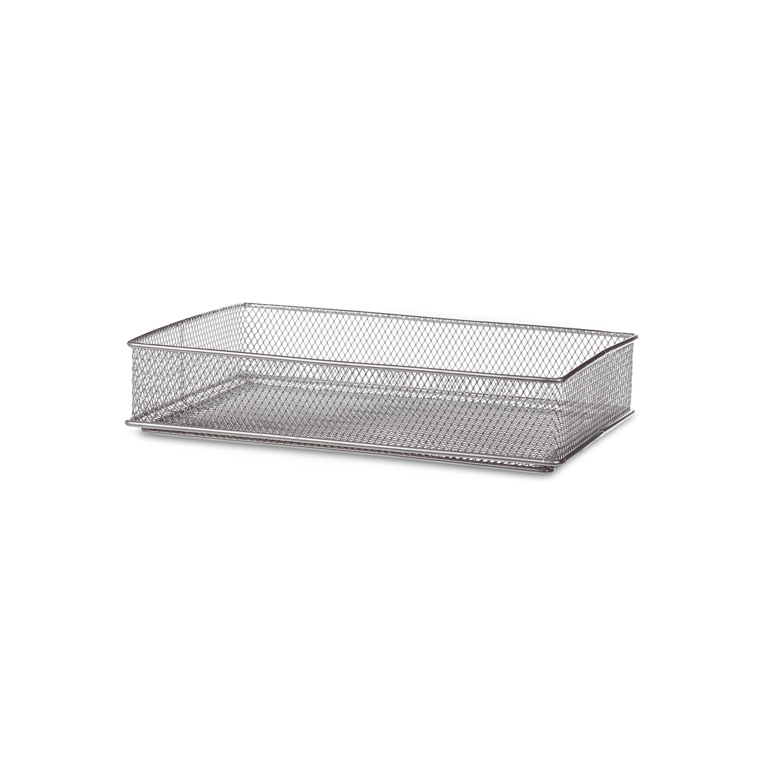 Design Ideas Mesh Drawer Store, Silver, 6 By 9-Inch (120949)