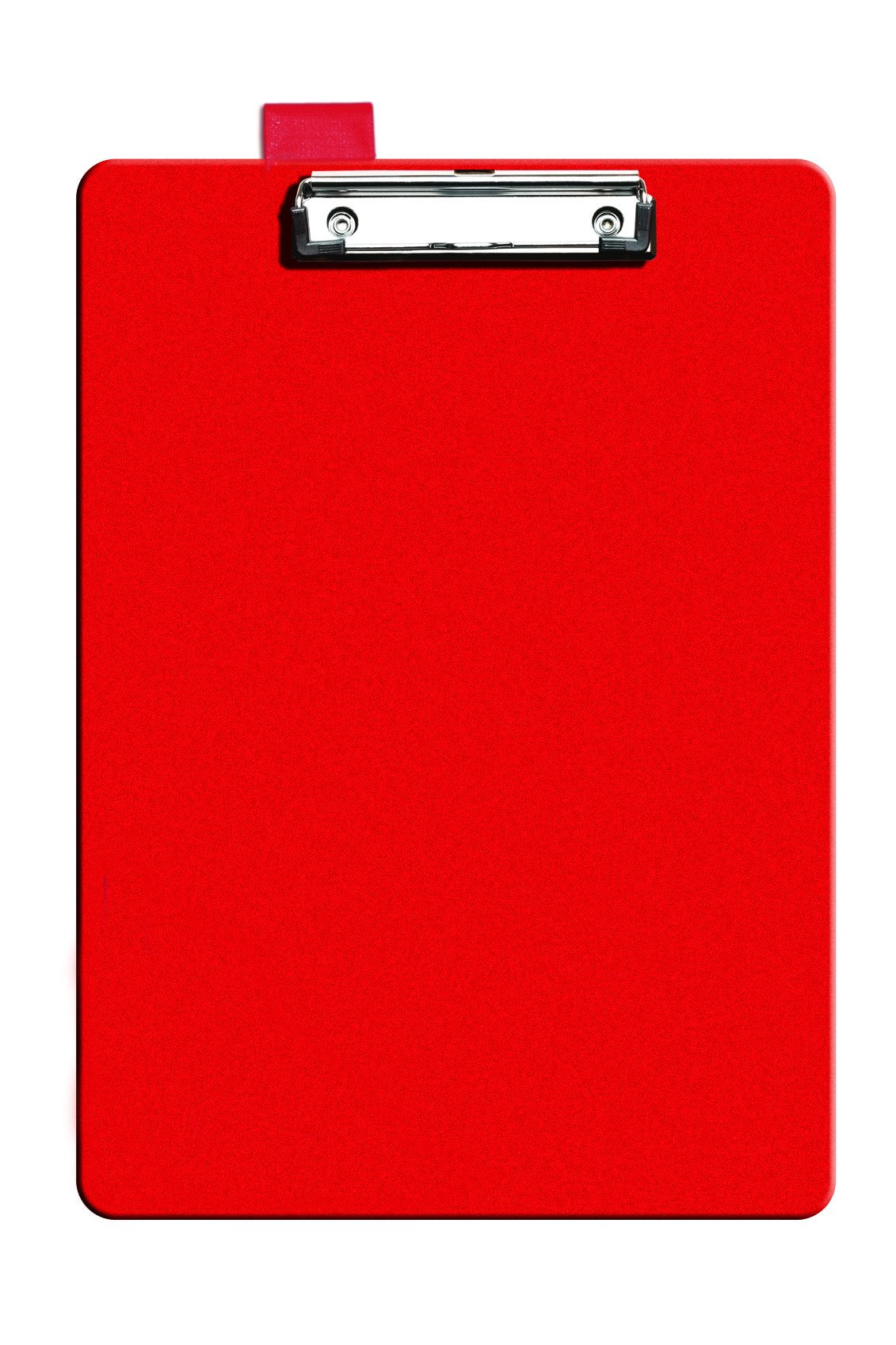 Seco Eco Pvc Covered Recycled Clipboard With Low Profile Clip, Fits Letter Size And All Documents Up To 8 X 12 - Red