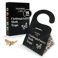 ECOGO Closet & Clothing Moth Monitoring Cards, PaperBased Hanger Tabs for Wardrobe & Storage Freshness, EasytoHang Moth Watch