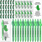 Sayglossy 24 Set Funny Pickle Valentine'S Day Employee Appreciation Gifts Bulk Coworker Motivational Pens Cute Mini Cucumbers In