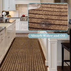 Runner Rug 4Ft X 75Ft, Ayoha 2'-82' Utility Carpet Runner For Entryway Hallway Aisles Balcony Garages, Area Rugs With Non-Slip R