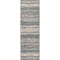 Winslow Wl4 Grey Transitional Rug Runner 2' 6" X 8'