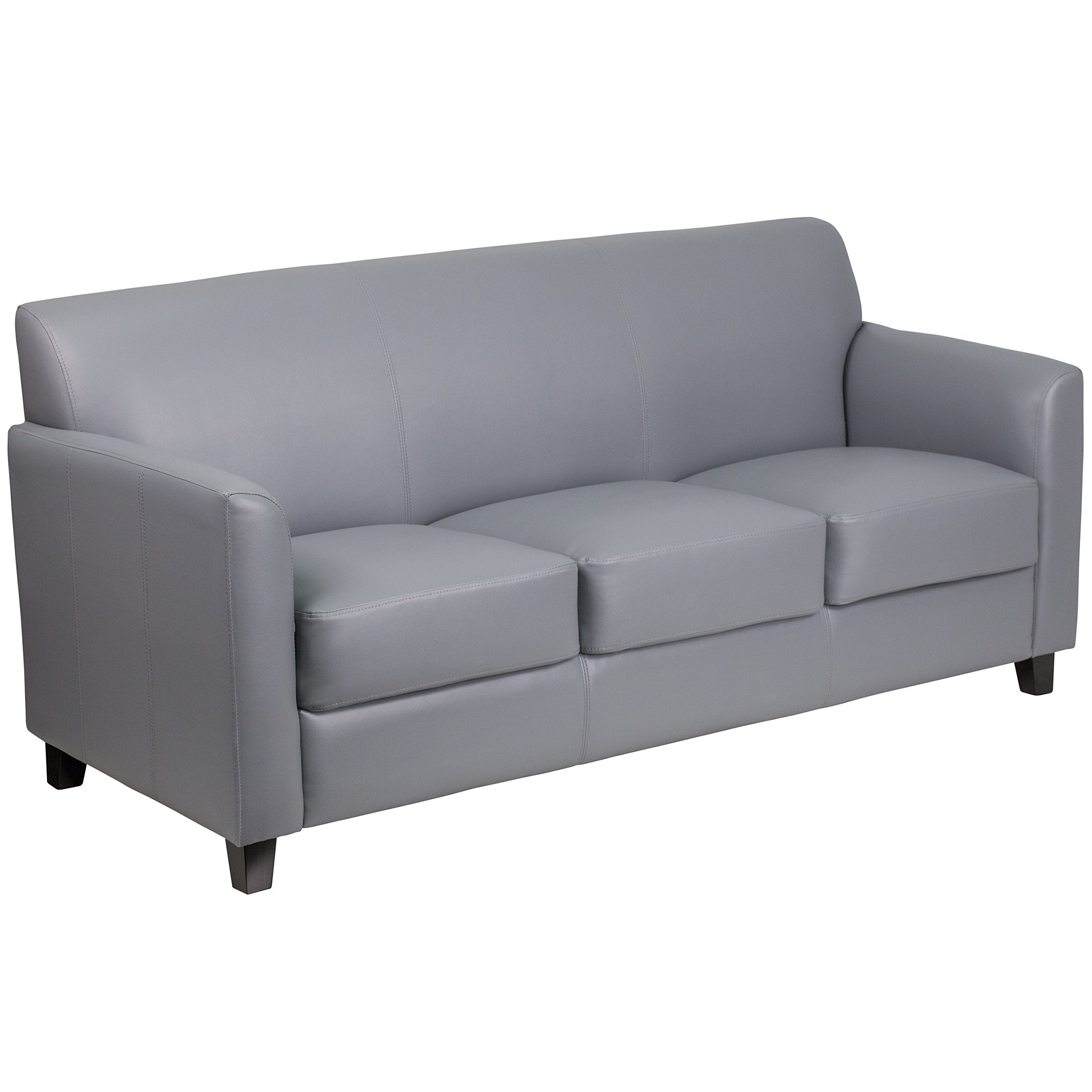 Flash Furniture HERCULES Diplomat Series Brown LeatherSoft Sofa