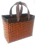 Paperus Sonas Creation Light & Dark Brown, Carry Bag, Picnic Basket, Lunch Bag, Tiffin Basket, Shopping Bag, EcoFriendly, Handm