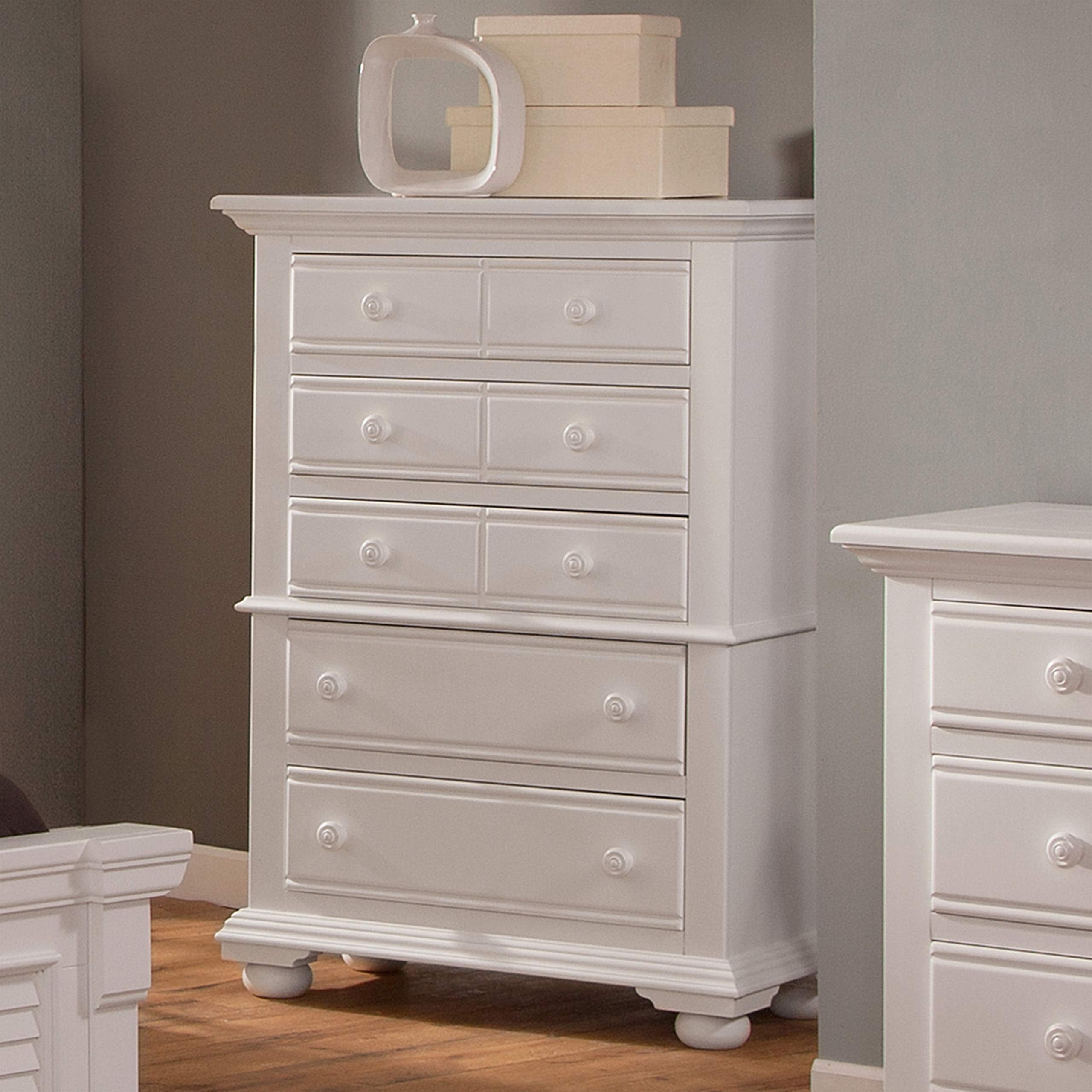 American Woodcrafters Cottage Traditions 5 Drawer Chest - Thumbnail 2