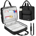 Ziozertt Zipper Binder 3 Ring, 700 Sheets Capacity, Binder 3 Inch With Shoulder Strap Fits 13 Inch Laptop For School And Office,