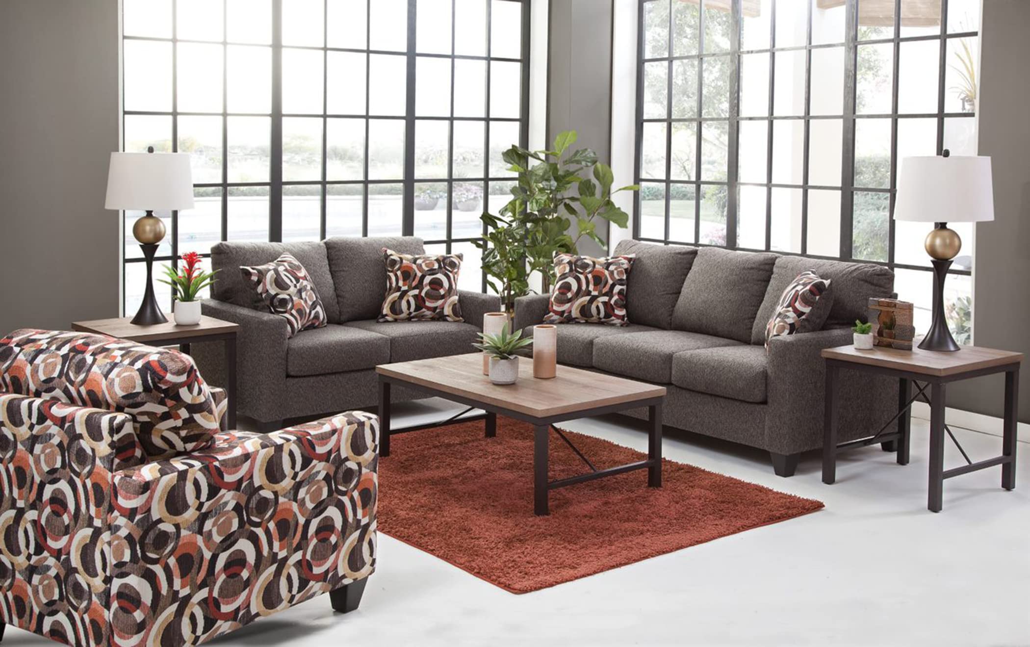 American Furniture Classics Urban Loft Series Sofas, Multi