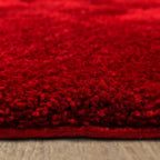 Mohawk Home Machine Washable Royal Bath Mat, Scarlet Red (1' 5'' X 2')