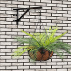 Pasyou Artificial Palm Tree, Plastic Plants Greenery Fake Tropical Shrubs Faux Big Leaves For Home Indoor Outdoor Garden Diy Bas