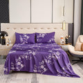 Bedlifes King Size Deep Pocket Sheet Sets-Fits Mattresses Up To 18-24' Thick 22'-4 Pc Microfiber Extra Deep Pocket Sheets-1800