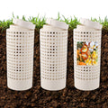 Underground Worm Farm, Outdoor InGround Compost Bin 4.3x4.3x11 2Gallons