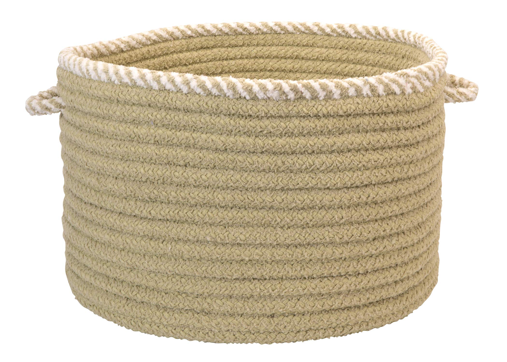 Colonial Mills Surroundings Kids Basket, 16&quot;X16&quot;X12&quot;, Sprout Green