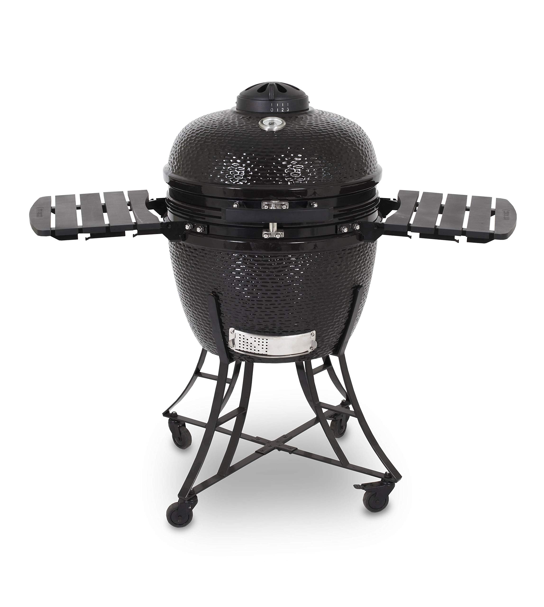 Pit Boss 71220 Kamado Bbq Ceramic Grill Cooker, 22 Inch