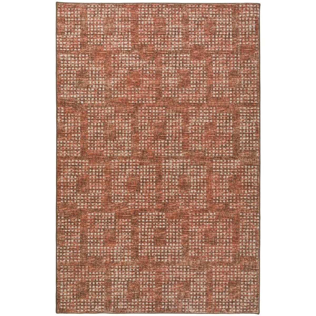 Delano Da1 Orange Transitional Rug Rectangle 9' X 12'