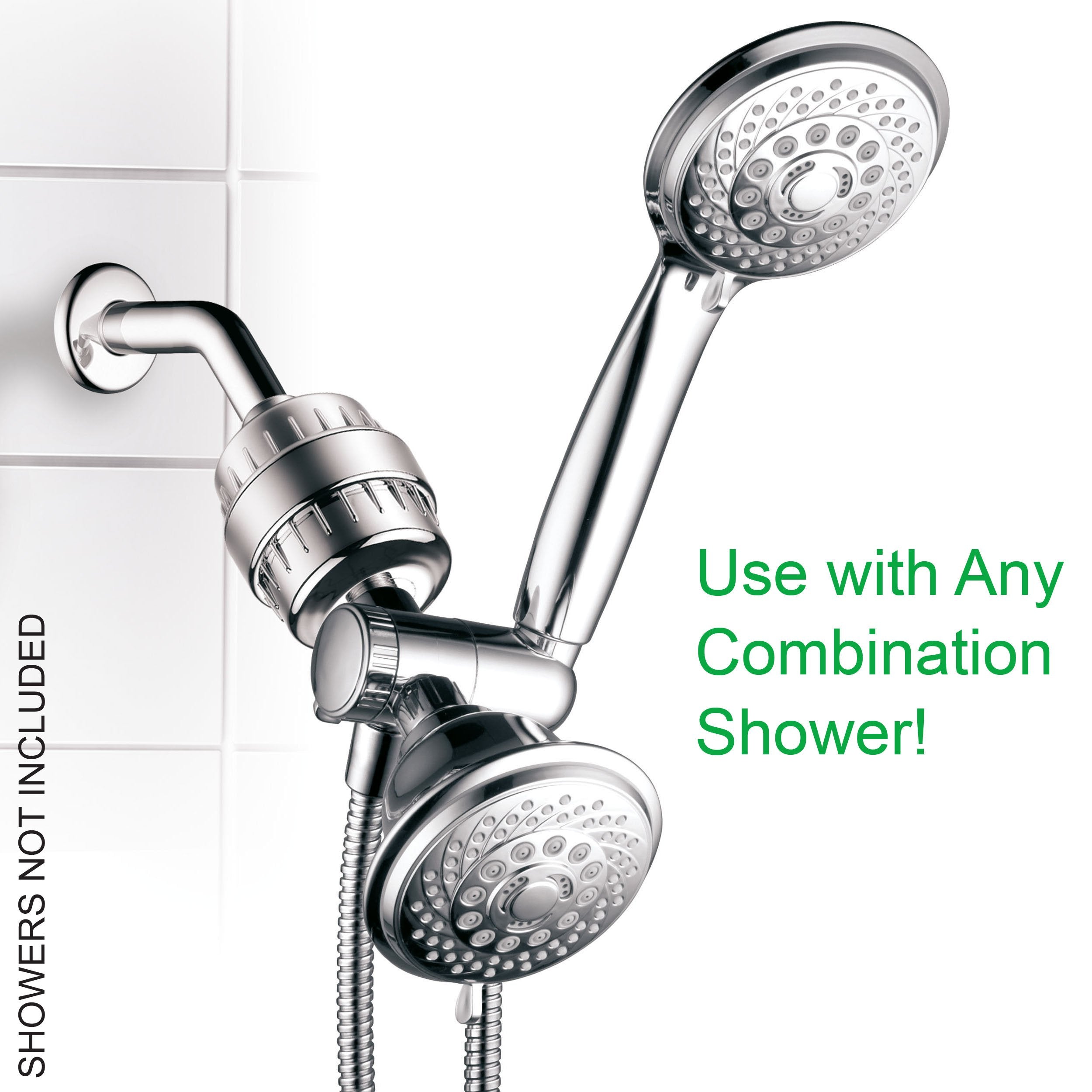 Hotel Spa - Shower Filter For High Pressure Shower Head - Multi-Blend Shower Head Filter For Hard Water - Fits Filter Shower Hea