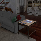 YouTheFan NFL Dallas Cowboys StadiumView Lighted End Table 25-Layer Engineered Wood Team Colors