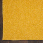 Nourison Essentials Indoor/Outdoor Yellow 6' X 9' Area -Rug, Easy -Cleaning, Non Shedding, Bed Room, Living Room, Dining Room, Backyard, Deck, Patio (6X9)